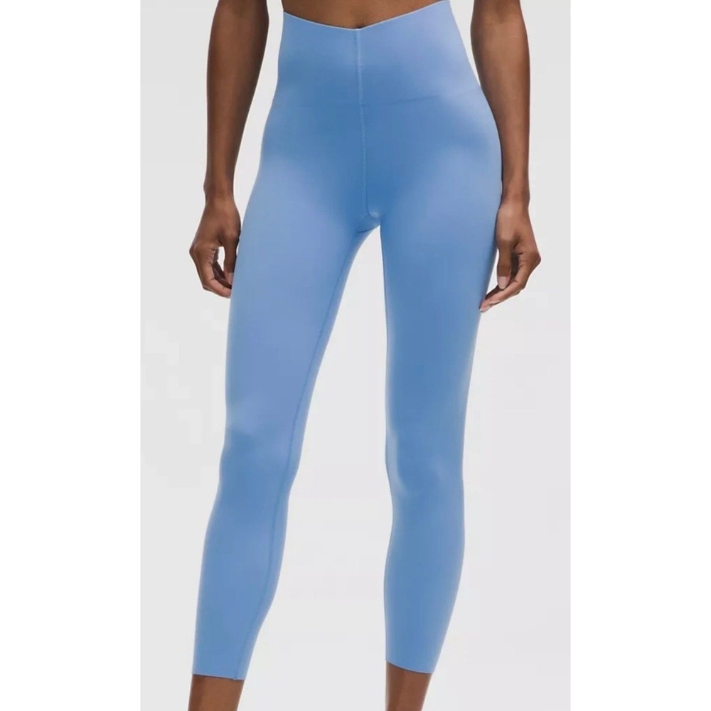 Lululemon GLOW UP HR TIGHT 25" size 14 Pool Party